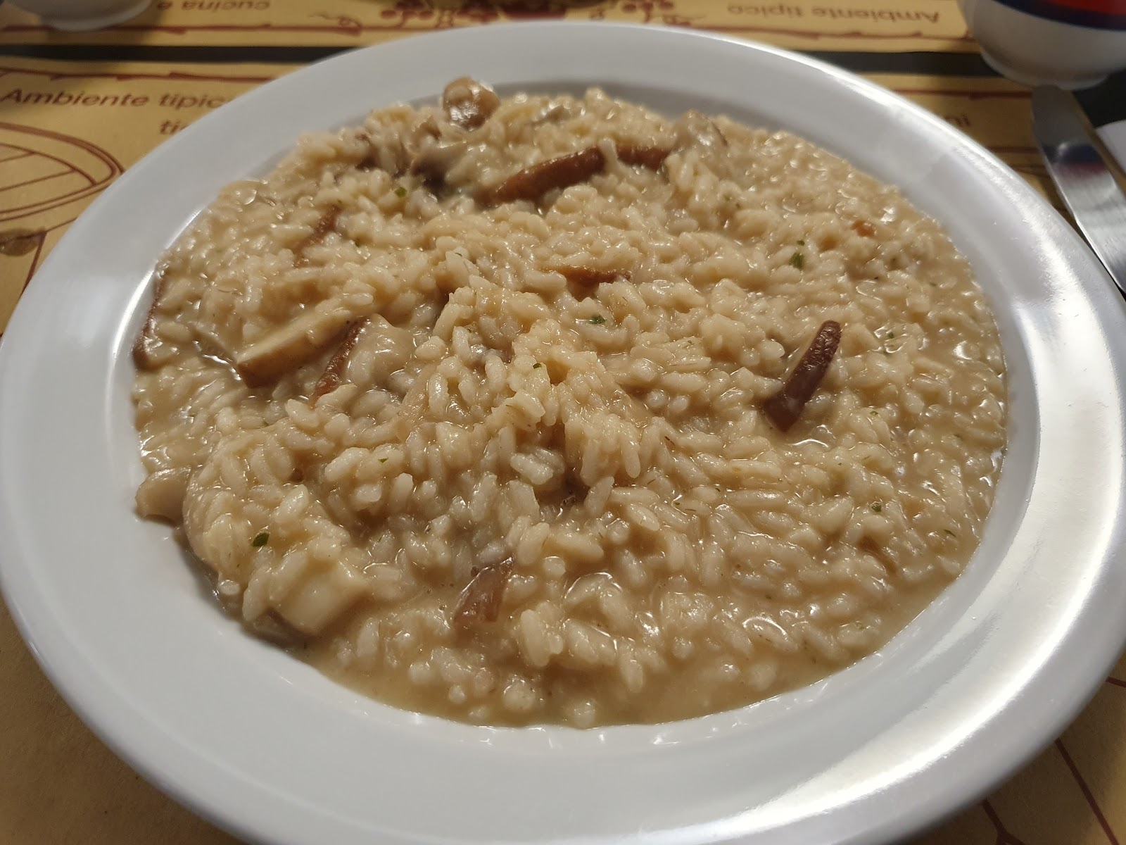 Risotto ai funghi